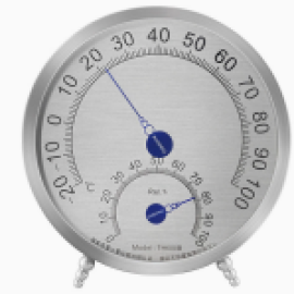 High-Precision Stainless Steel Temperature Humidity Meter For Accurate Environmental Monitoring